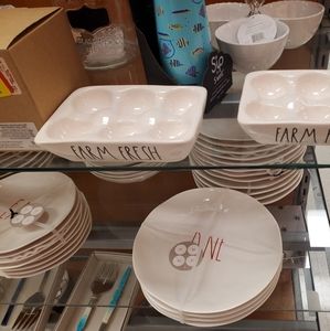 Rae dunn farm fresh egg holder